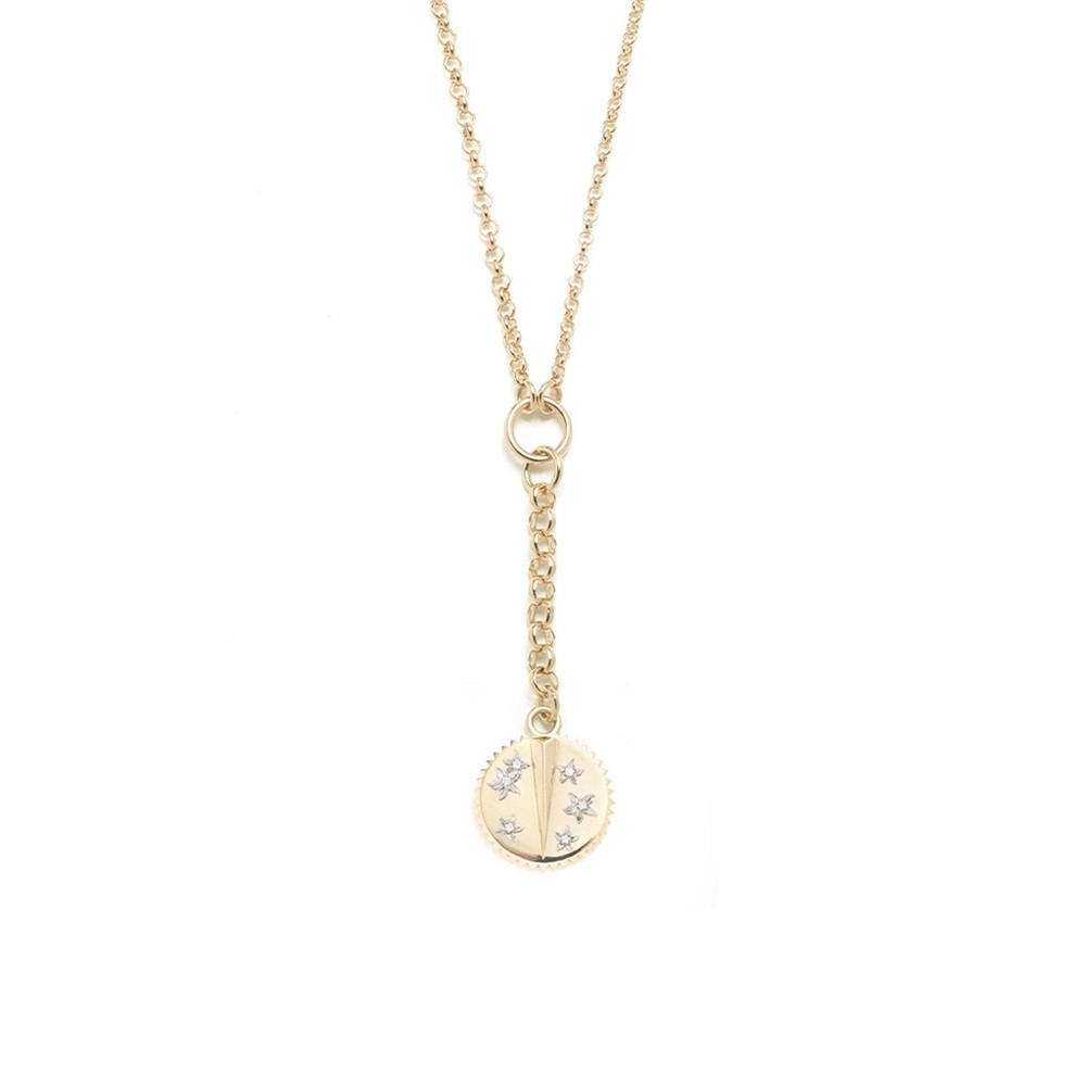 Foundrae Resilience Small Mixed Belcher Extension Chain Necklace